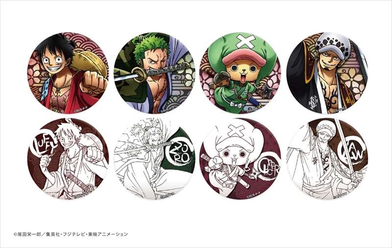 ONE PIECE KirieArt 缶バッジ | j-hobby Collection