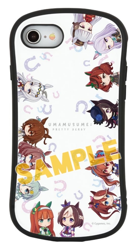 ウマ娘 プリティーダービー iPhone 対応 ハイブリッドガラスケース