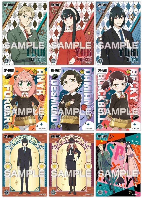 SPY×FAMILY クリアカードコレクションガム2【初回限定版】 | j-hobby
