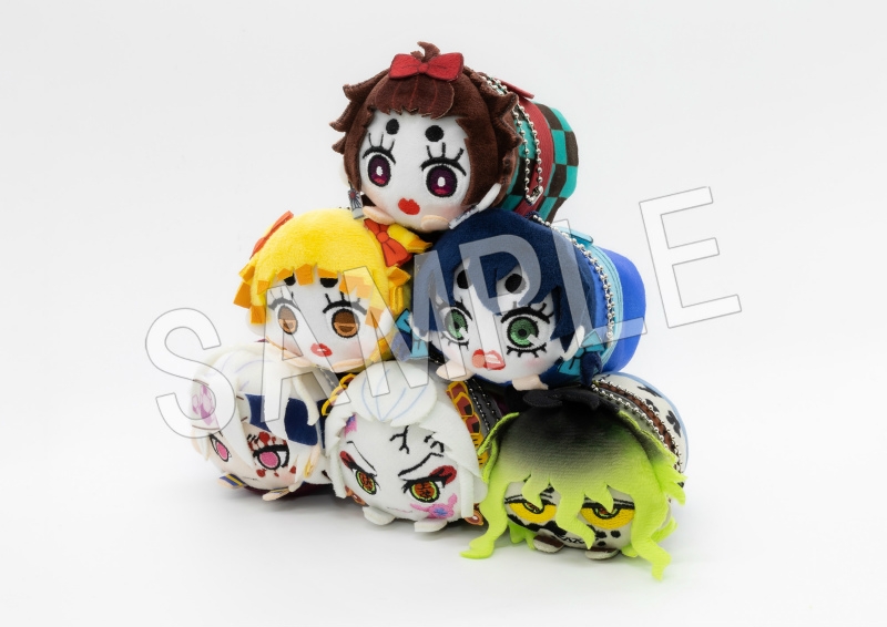 ★新品★鬼滅の刃【不死川実弥】もちころりん★ぬいぐるみマスコット★4点セット 鬼滅の刃 もちころりん5 ぬいぐるみマスコット | j-hobby Collection