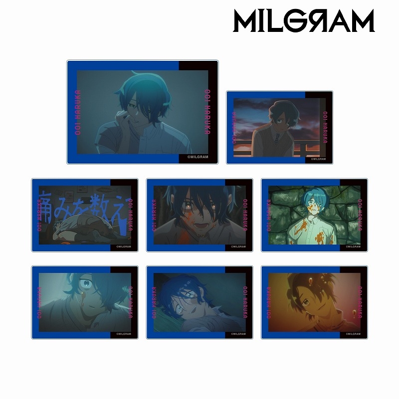 MILGRAM -ミルグラム- トレーディング MV アクリルカード ハルカ『全知