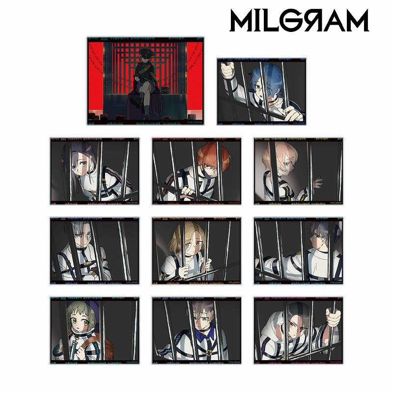 MILGRAM -ミルグラム- トレーディング MV アクリルカード 『アンダー