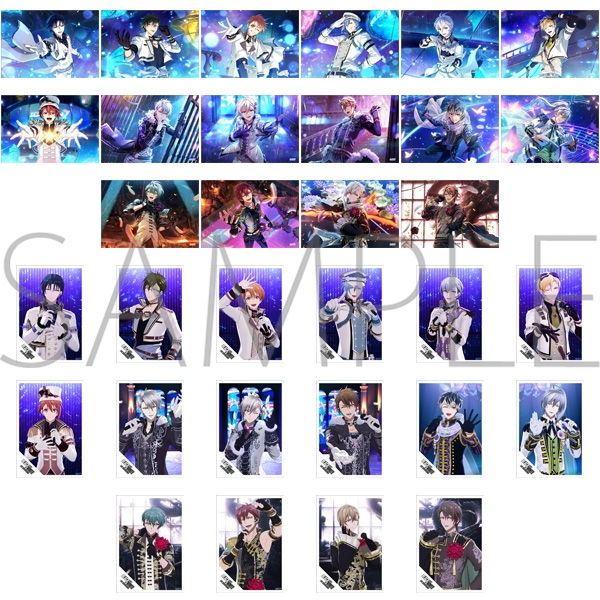 アイナナ ブラホワ2022 ブロマイドコレクション アイドリッシュセブン ブロマイドコレクション BLACK or WHITE LIVE