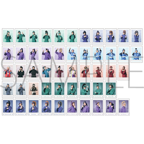 忍ミュ　学園祭ぱしゃこれ51枚組（2023） ミュージカル「忍たま乱太郎」第13弾 忍術学園学園祭2023 ぱしゃこれ