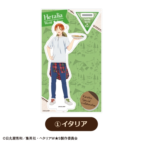 アニメ「ヘタリア World☆Stars」 アクリルスタンド 【「カラオケの