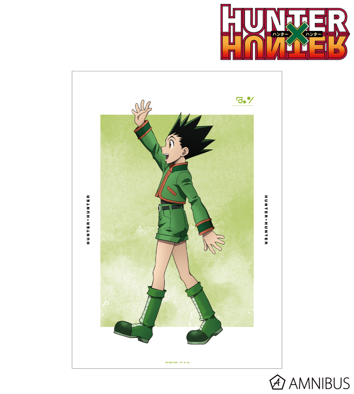 HUNTER×HUNTER 描き下ろし 歩みver. A3マット加工ポスター | j-hobby