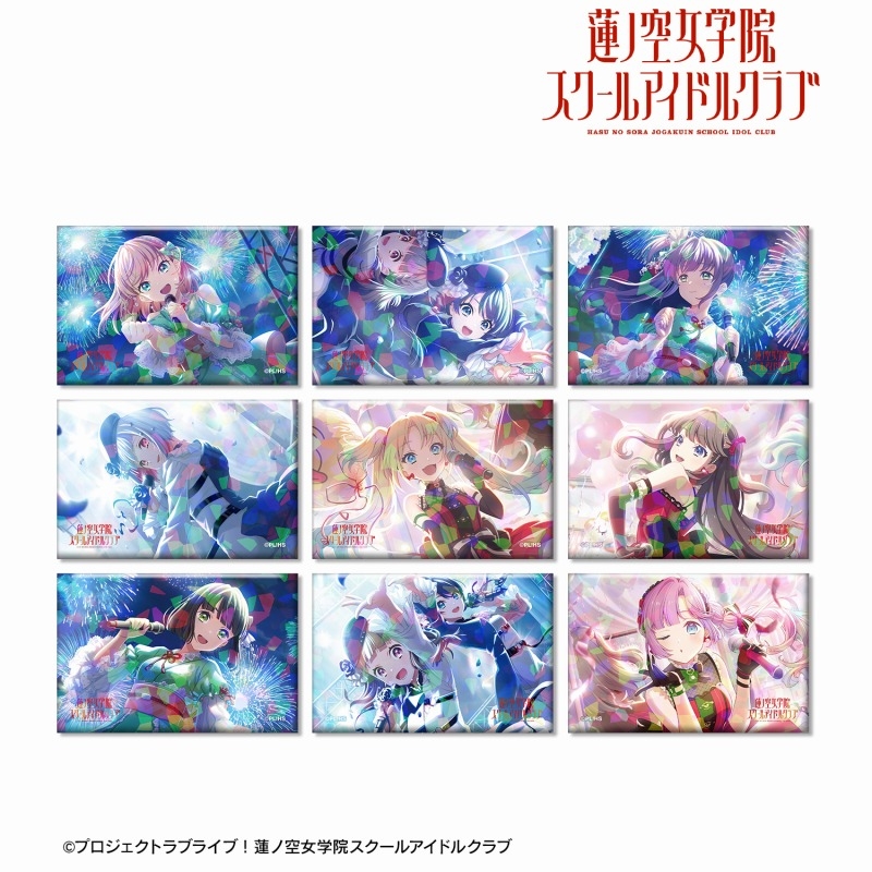 藤島 慈 ホログラムスクエア缶バッジ アニメイト特典 蓮ノ空 ラブライブ！蓮ノ空女学院スクールアイドルクラブ トレーディング