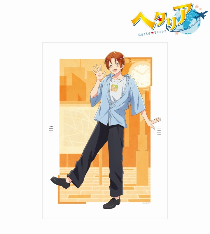 アニメ「ヘタリア World☆Stars」 arti-mate A3マット加工ポスター
