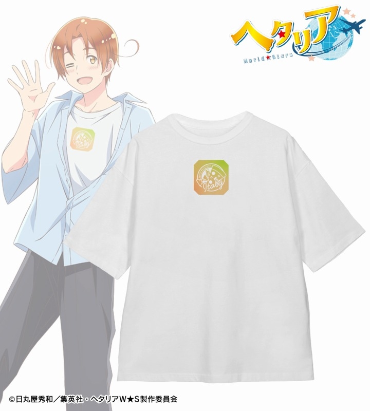 アニメ「ヘタリア World☆Stars」 arti-mate 着用BIGシルエットTシャツ