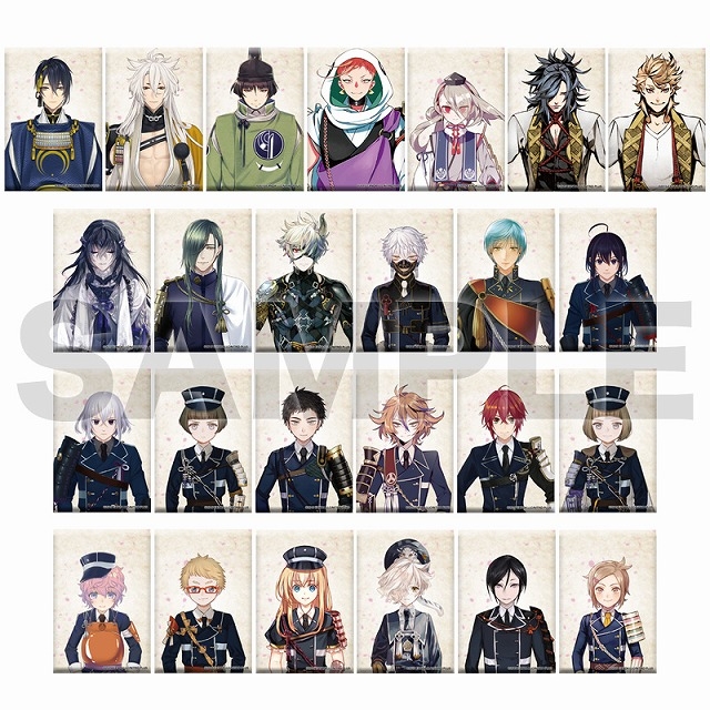 刀剣乱舞ONLINE スクエア缶バッジコレクション（跪坐） 【再販】 | j