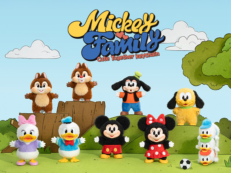 DISNEY ミッキーファミリー キュート トゥギャザー シリーズ 