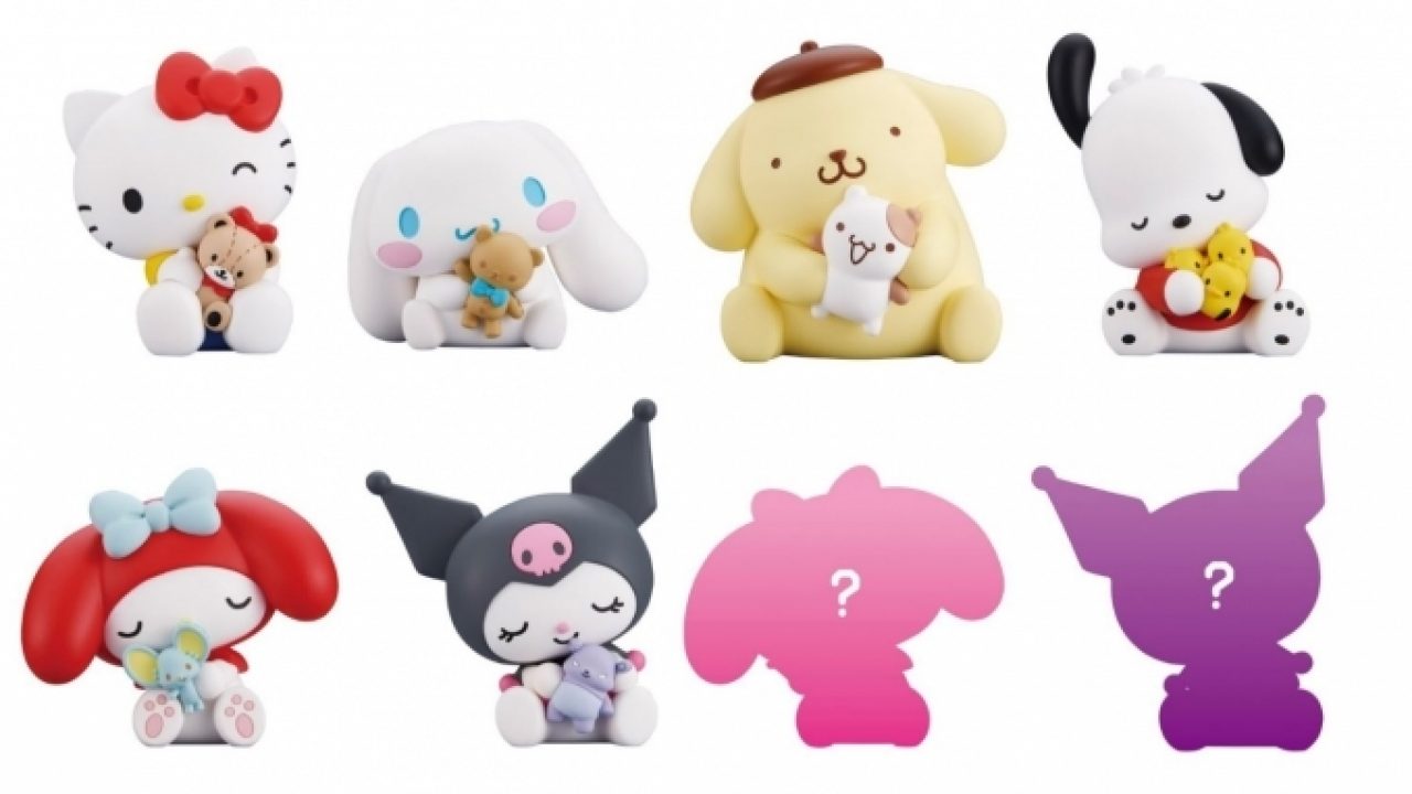 PERIHAPI! サンリオ　肩ズンHug. おきがえちゅう　コンプリートセット PERIHAPI! サンリオキャラクター 肩ズンHug. Hello Kitty and Friends