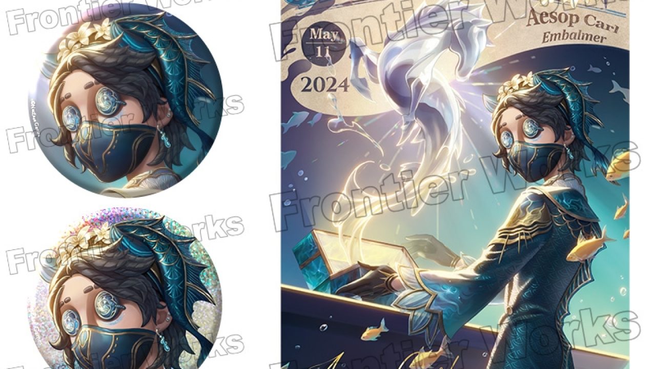 Identity V CHARACTER DAY 2024Ver. 缶バッジセット 納棺師 | j-hobby