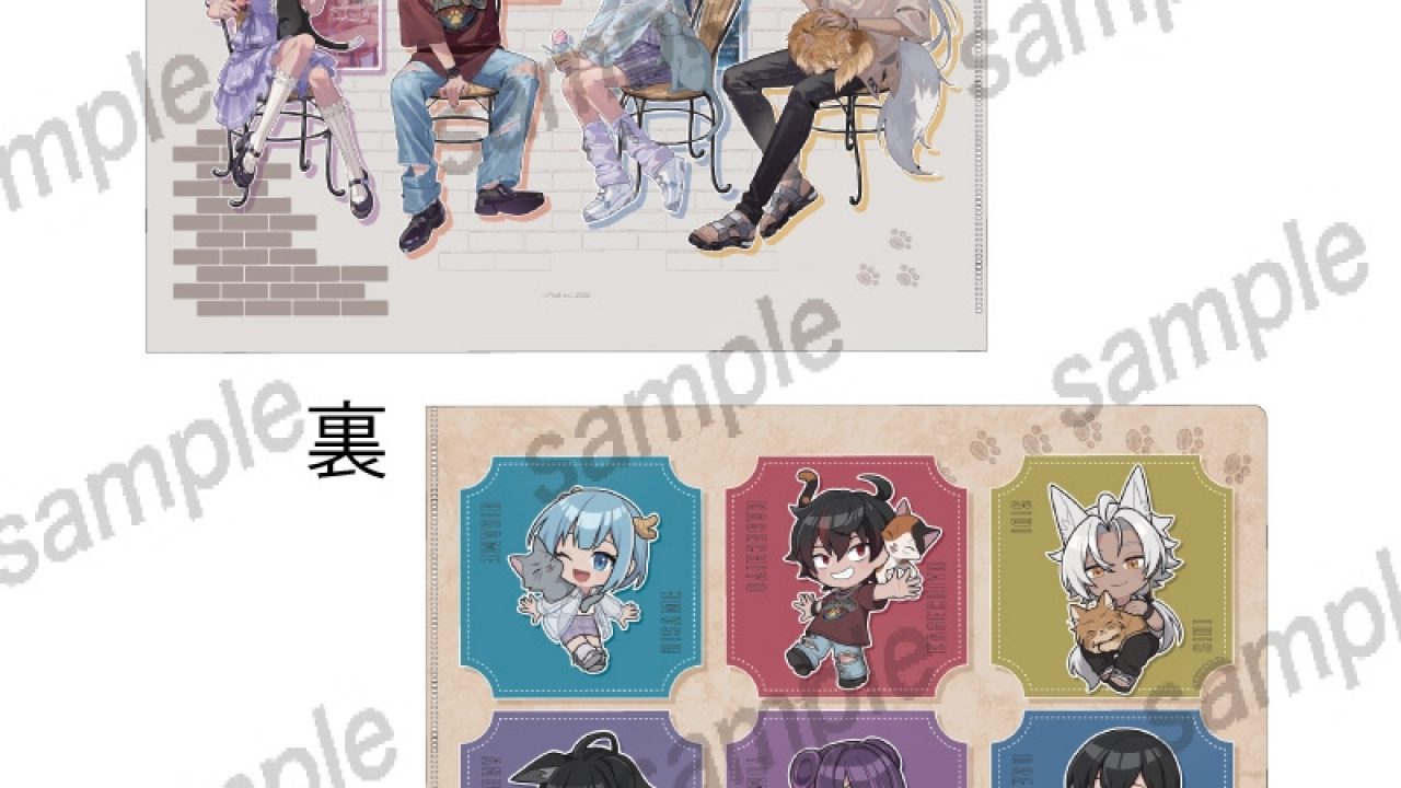 混血のカレコレ クリアファイル【まねきねこコラボ】 | j-hobby Collection