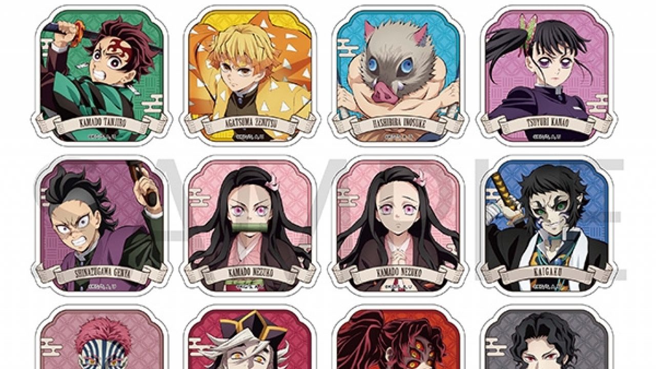 鬼滅の刃 アクリルバッジコレクション | j-hobby Collection