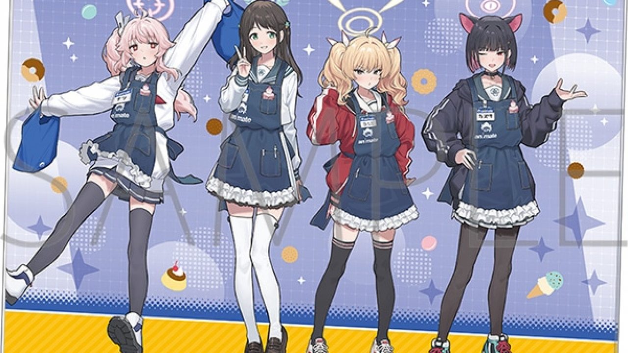 ブルーアーカイブ クリアアートパネル／放課後スイーツ部 | j-hobby