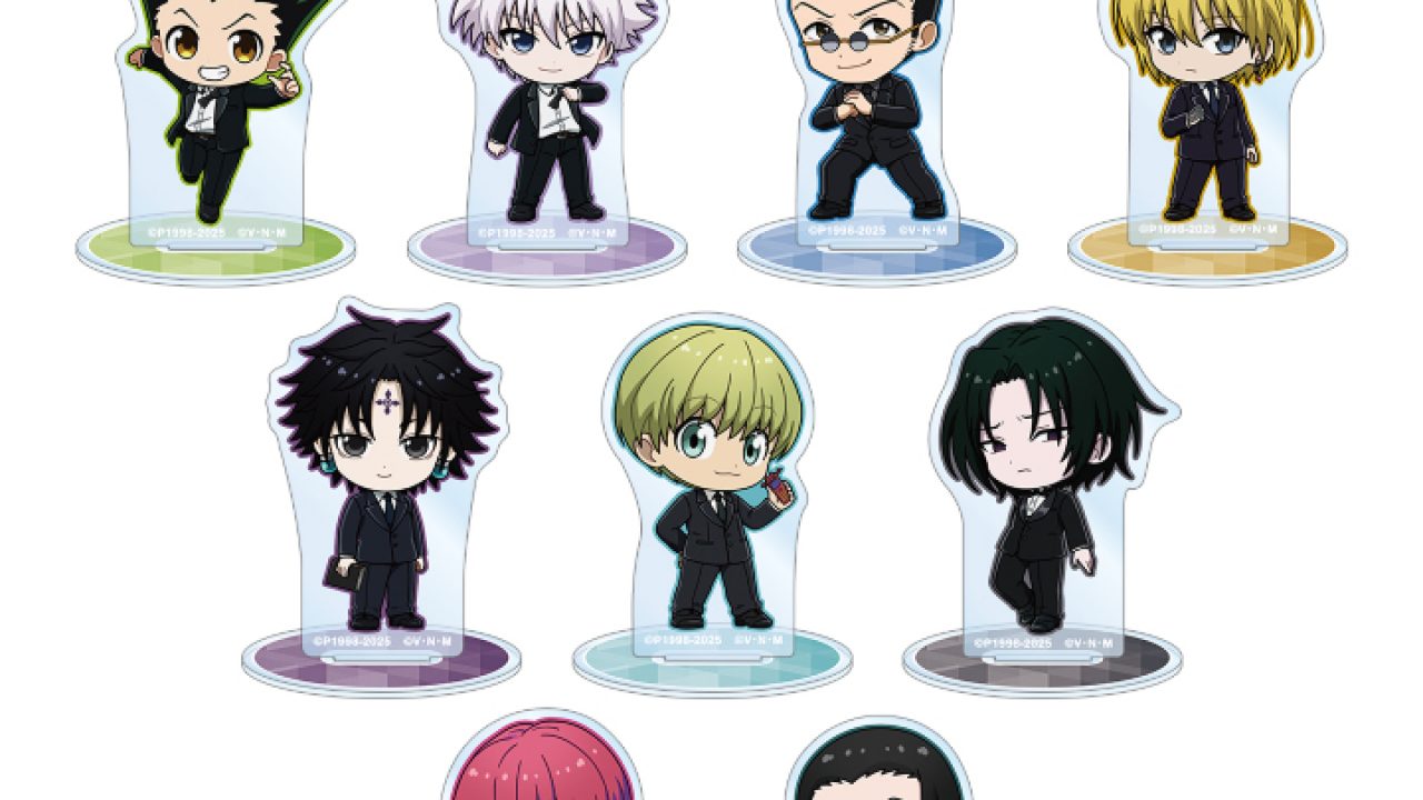 HUNTER×HUNTER トレーディング ちびキャラ スーツver. アクリル