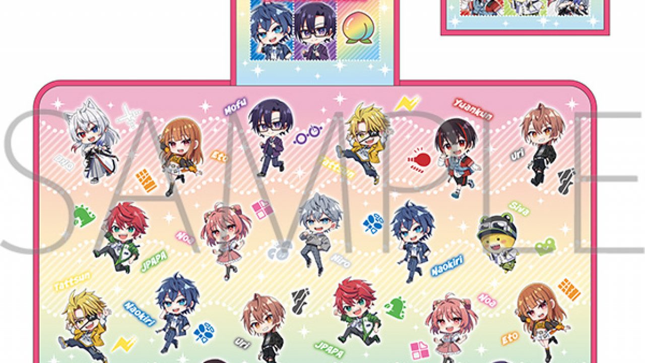 カラフルピーチ ミニクッションブランケット | j-hobby Collection