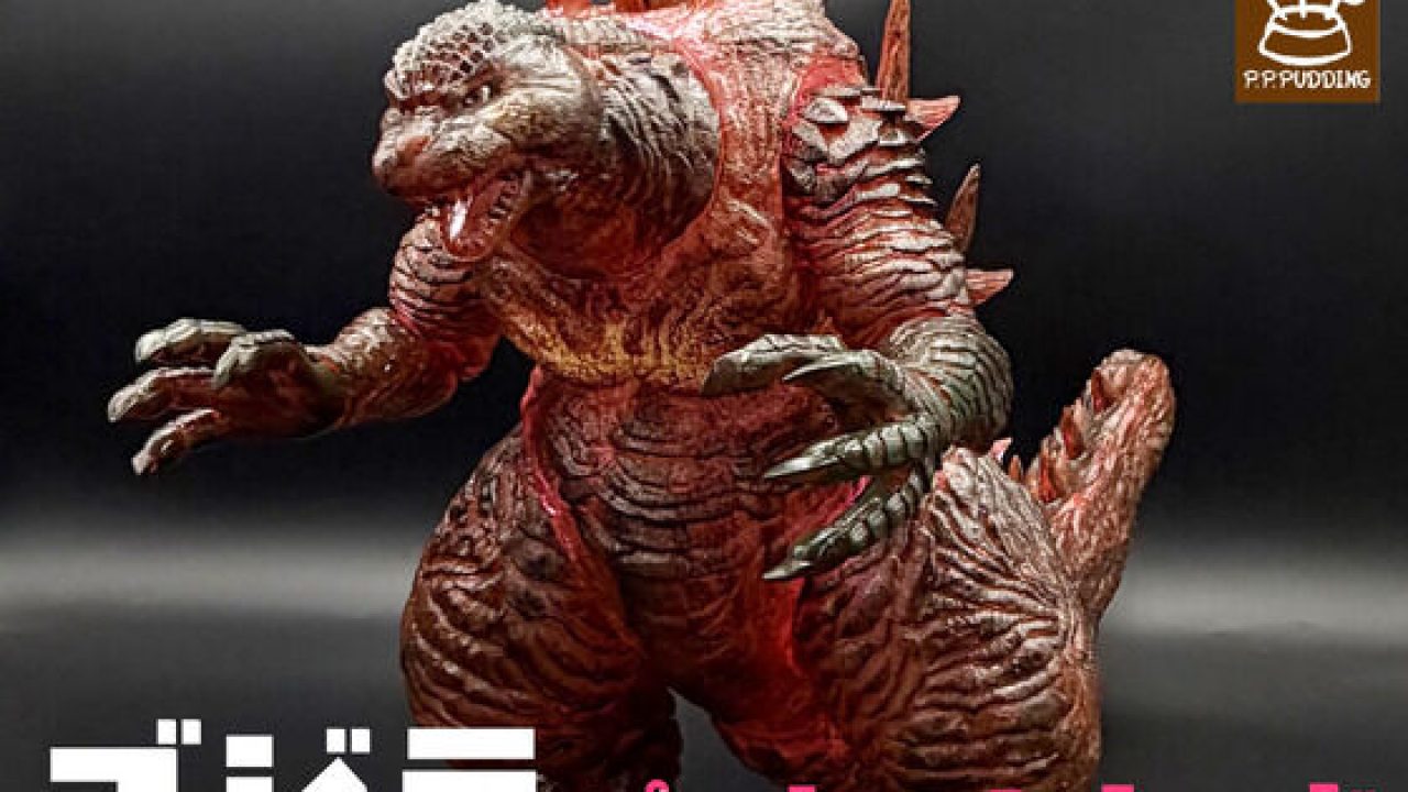 GODZILLA VINYL ART ゴジラ（2023）パッションレッド ソフビ GODZILLA