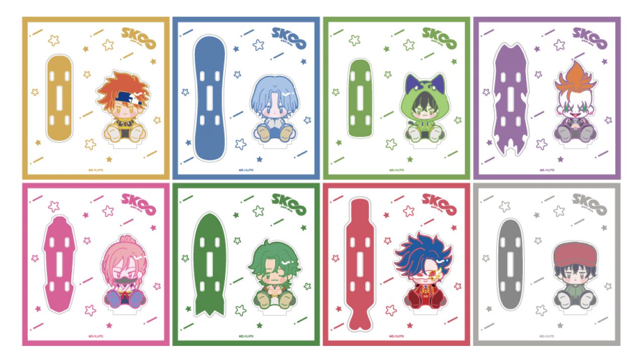 SK∞エスケーエイト_スケボーアクリルスタンド | j-hobby Collection