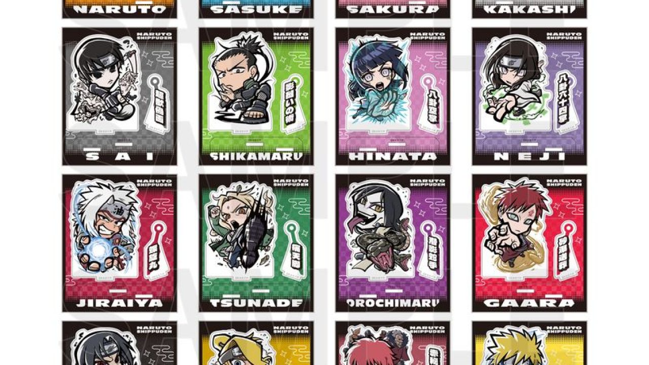 NARUTO -ナルト- 疾風伝_イートゥーン アクリルスタンド | j-hobby