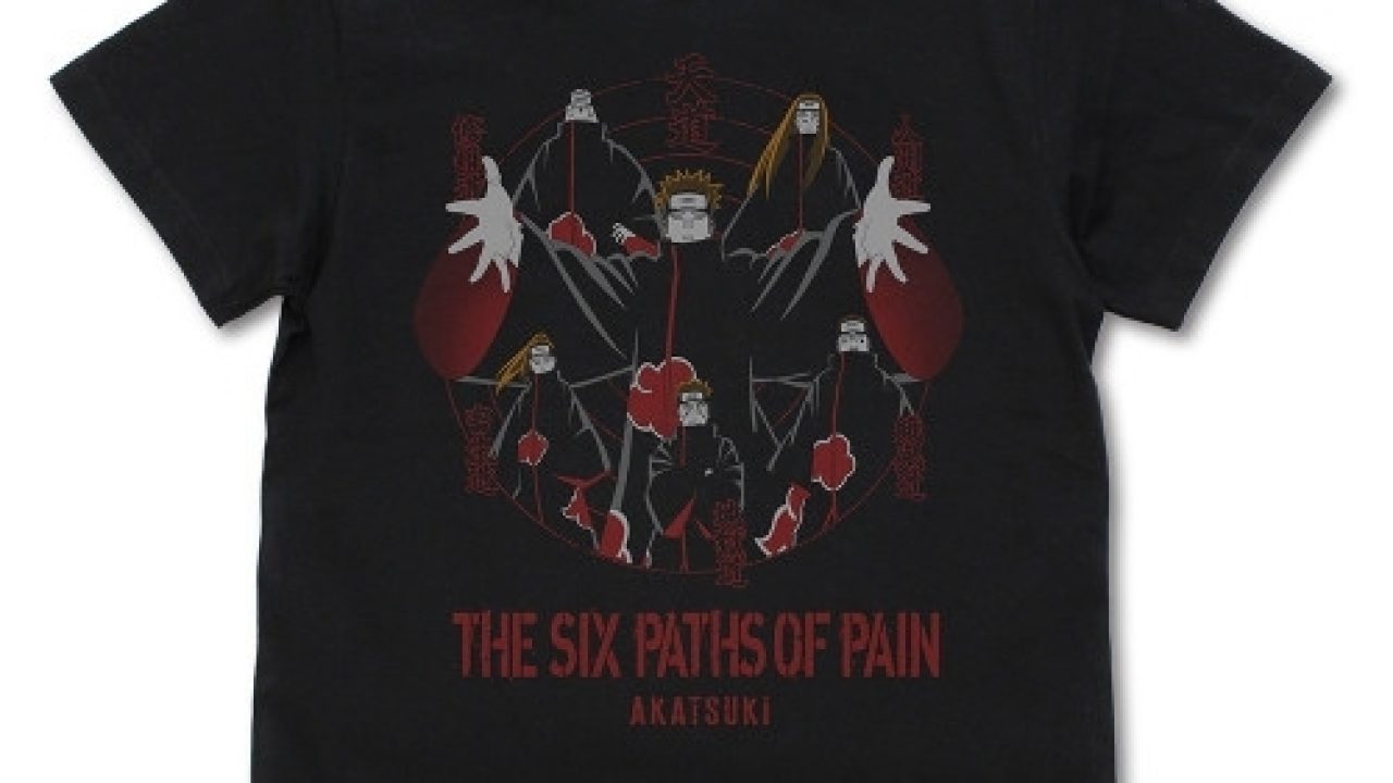 NARUTO-ナルト- 疾風伝 ペイン六道 Tシャツ | j-hobby Collection