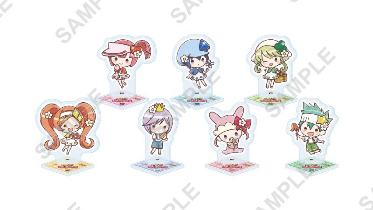 しゅごキャラ！_アクリルぷちスタンド22/ピクニックver. コンプリート 
