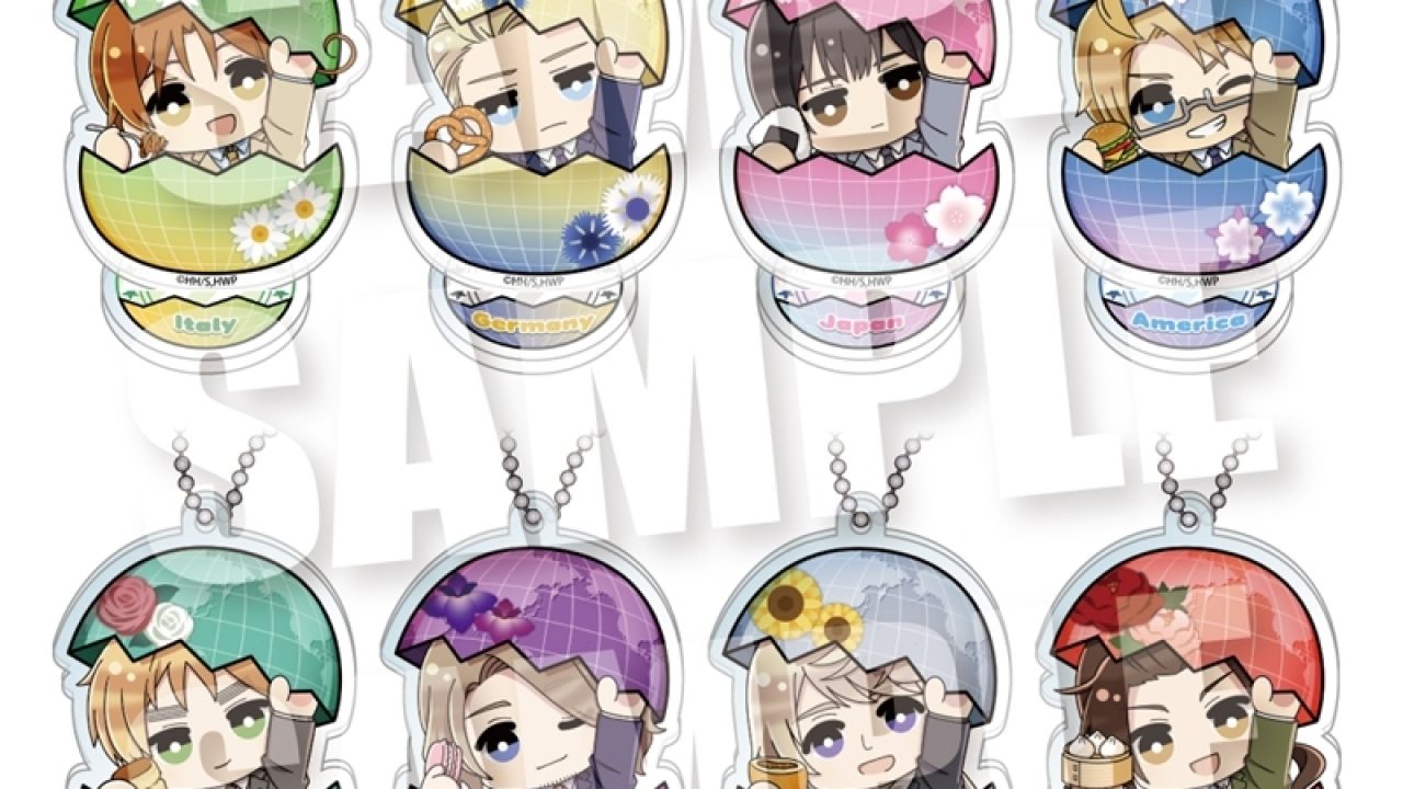 ヘタリア World☆Stars ひょこっとトレーディングアクリルスタンド