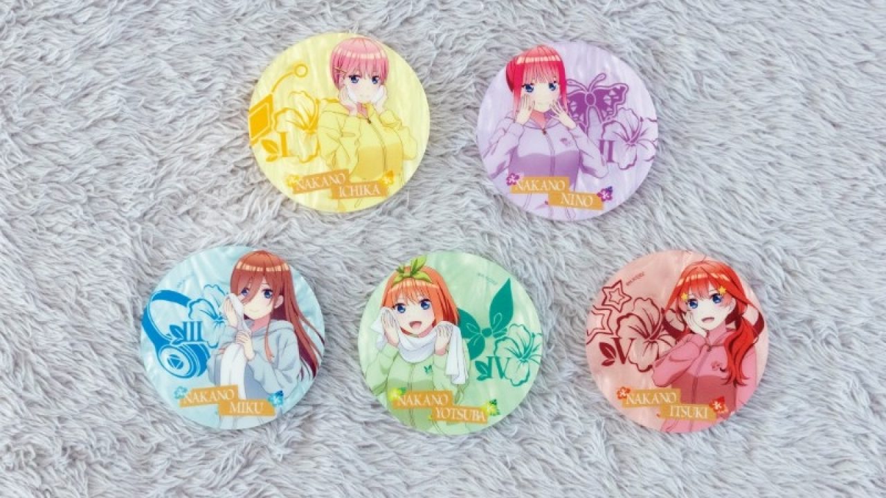 五等分の花嫁＊ アセテートバッジ | j-hobby Collection