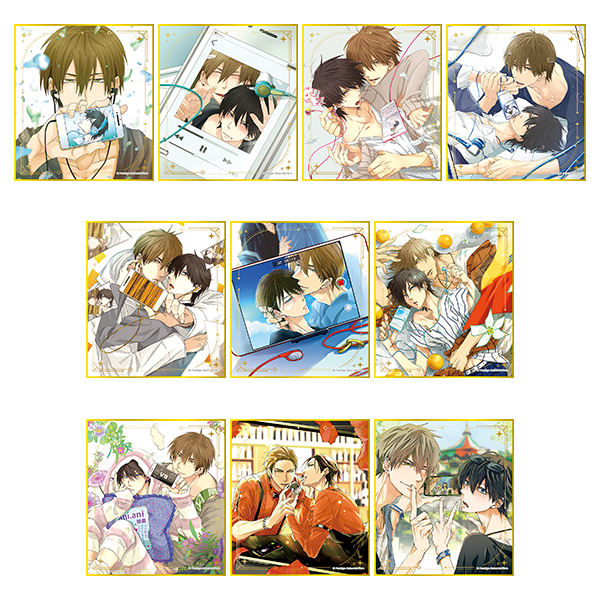抱かれたい男1位に脅されています。_箔押しミニ色紙コレクション 【BOX 