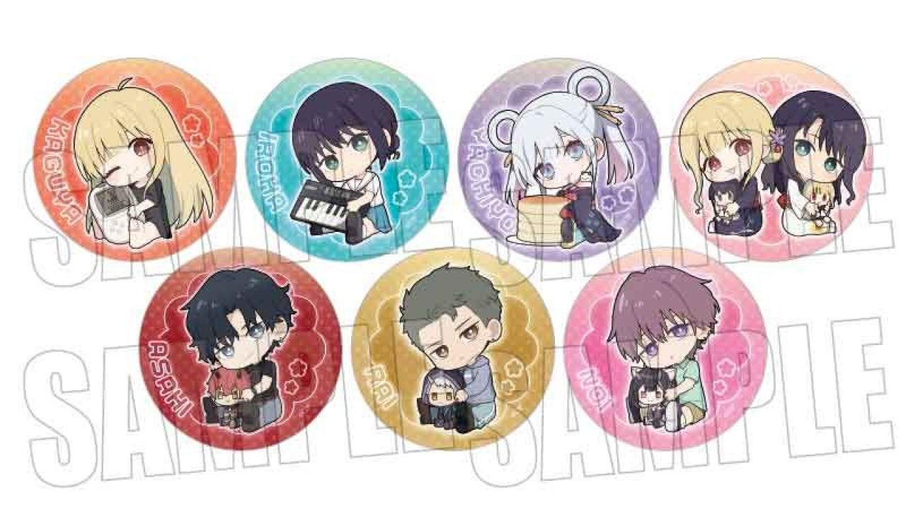 d*7様 超かぐや姫！ アニメイト かくや 缶バッジ キャラバッジコレクション