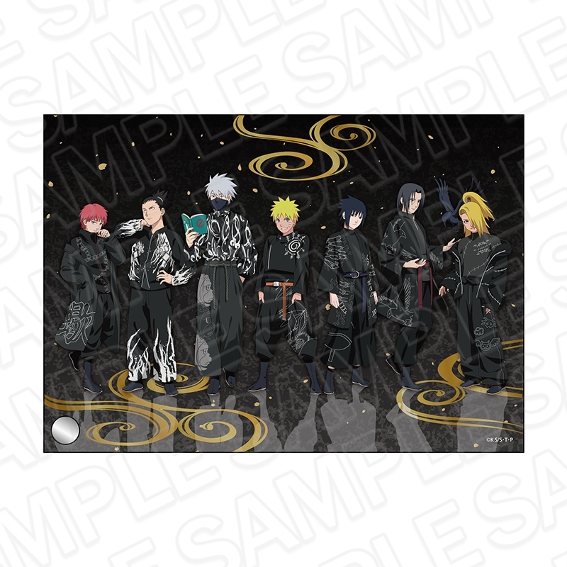 NARUTO－ナルト－ 疾風伝 ミニアクリルアート ブラックコーデ ver. | j