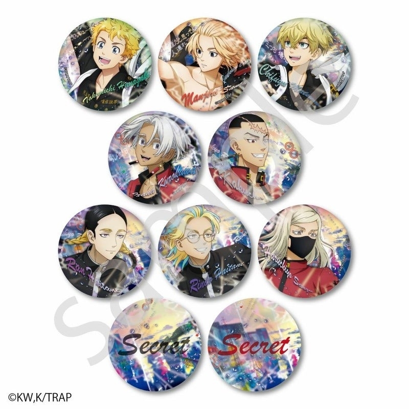 東京リベンジャーズ 春時雨モチーフ 描き下ろし缶バッジ ランダム販売