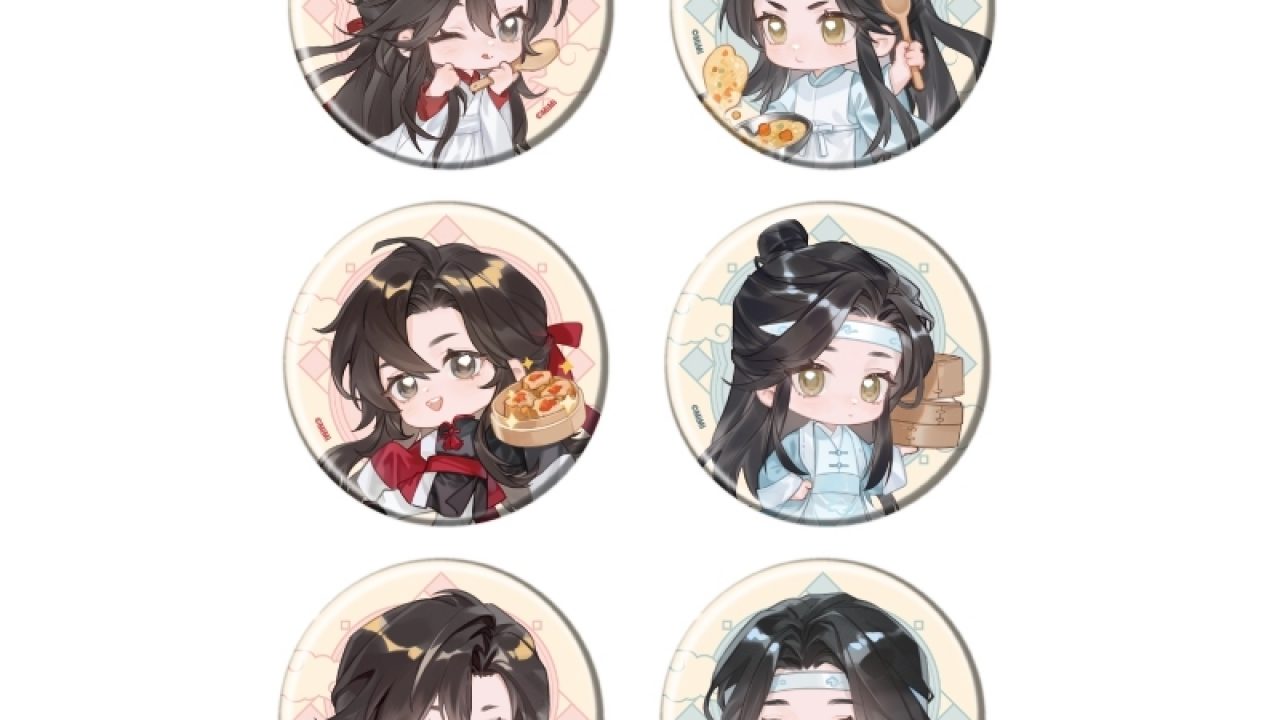 大河幻想ラジオドラマ「魔道祖師」 缶バッジ06/ブラインド(全6種