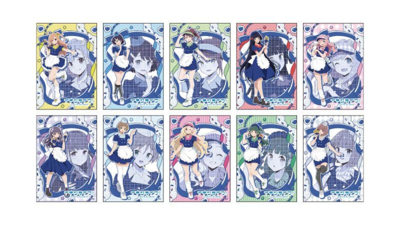 L版ブロマイド3枚セット「イキヅライブ！ LOVELIVE! BLUEBIRD