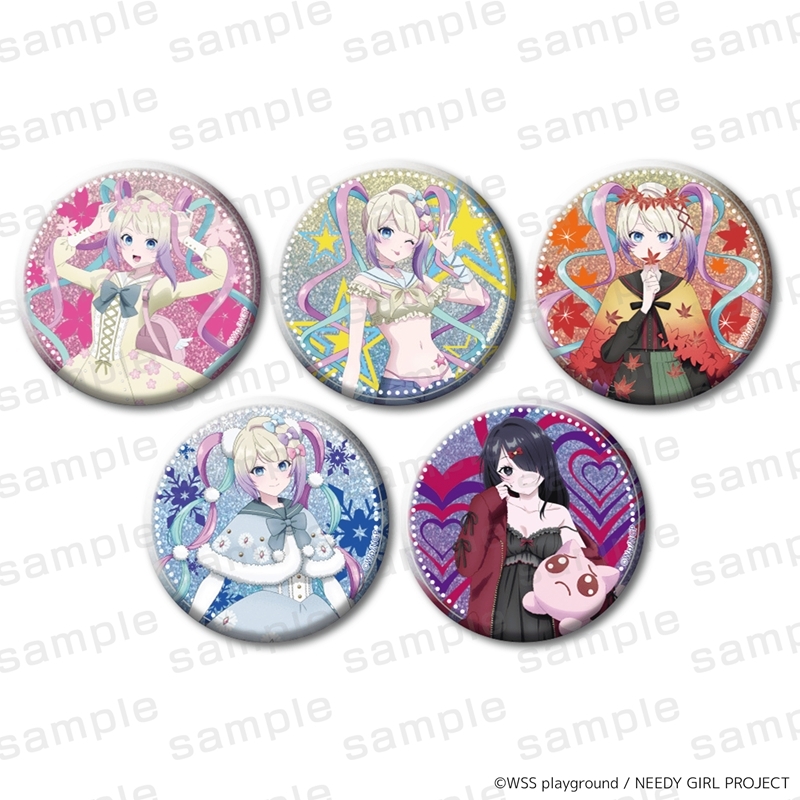 NEEDY GIRL OVERDOSE 缶バッジ　アクスタ　トレカ NEEDY GIRL OVERDOSE 缶バッジ アクスタ トレカ NEEDY GIRL OVERDOSE