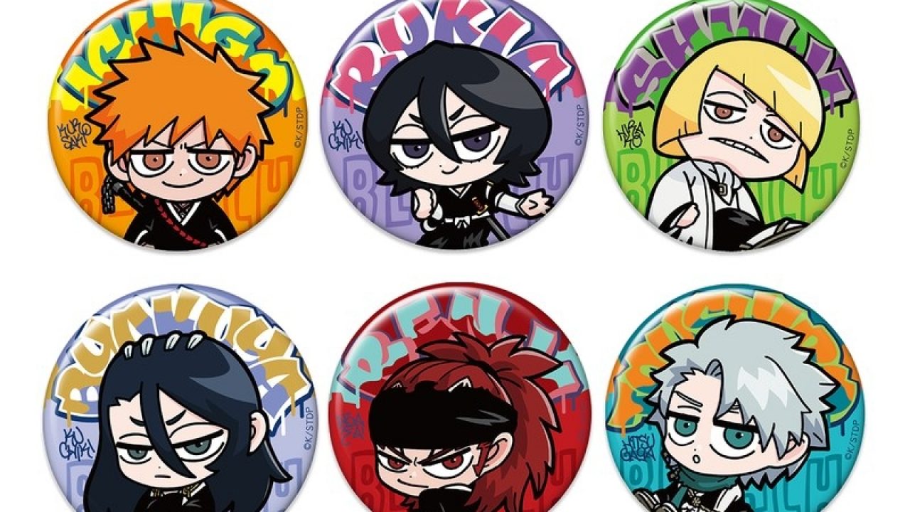 BLEACH 千年血戦篇 【BLEACH GRAFFITI】トレーディング缶バッジ | j