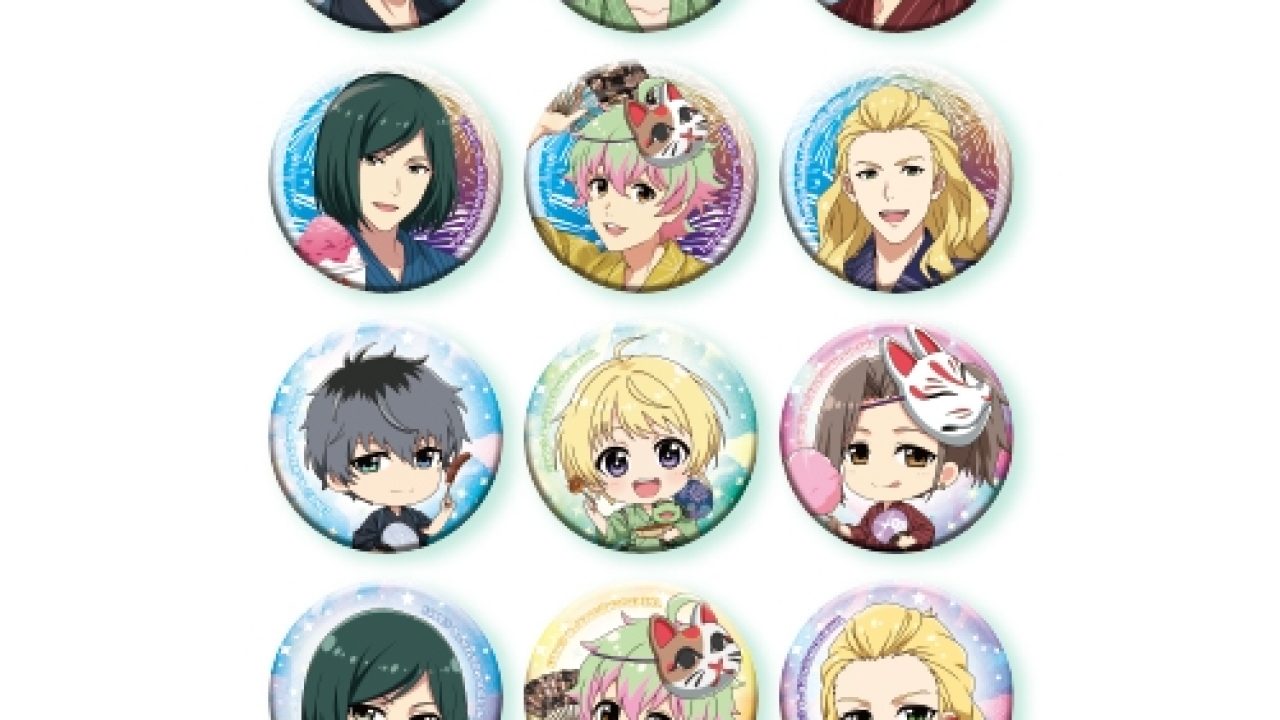 アイドルマスター SideM トレーディンググリッター缶バッジ【カラオケ