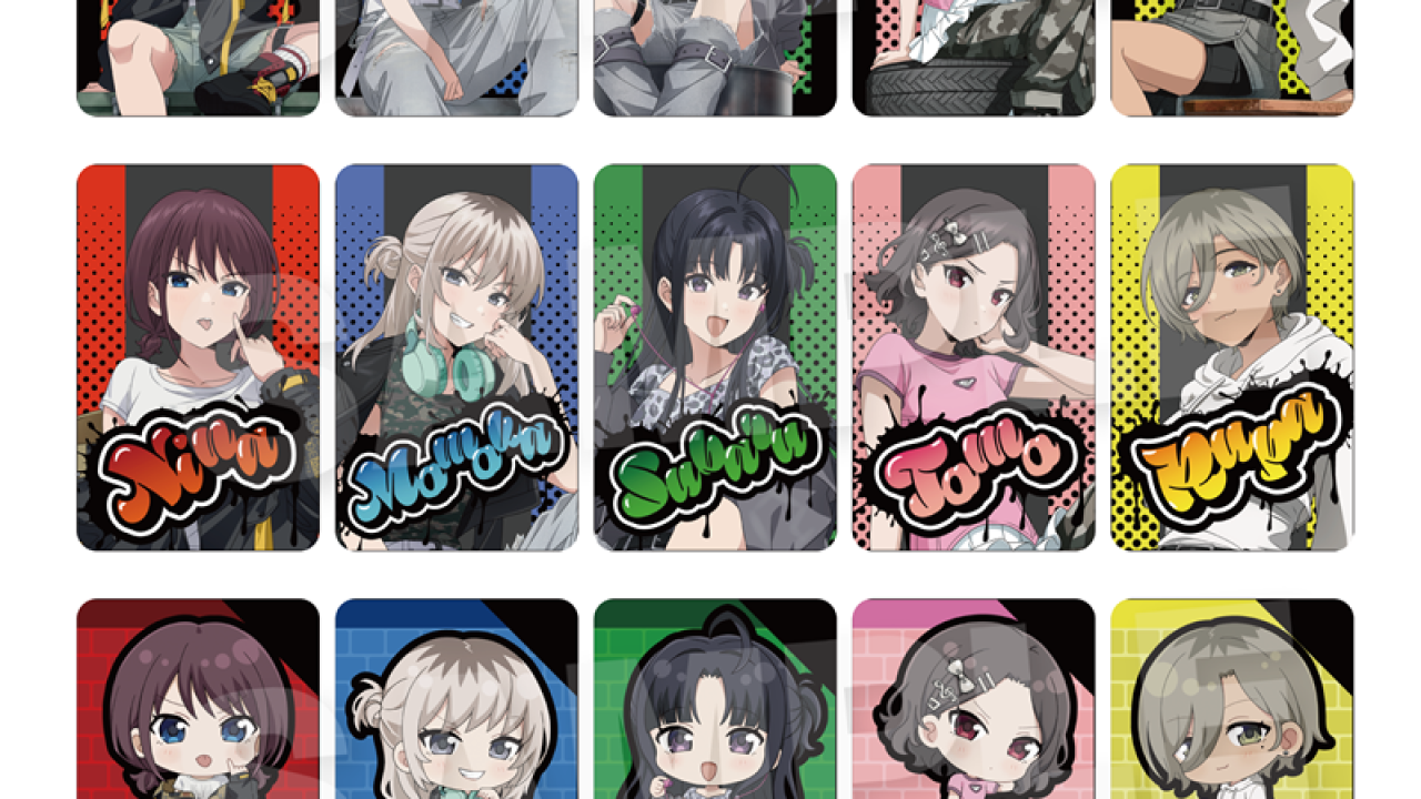 ガールズバンドクライ_トレーディングホログラムカード 路地裏ver