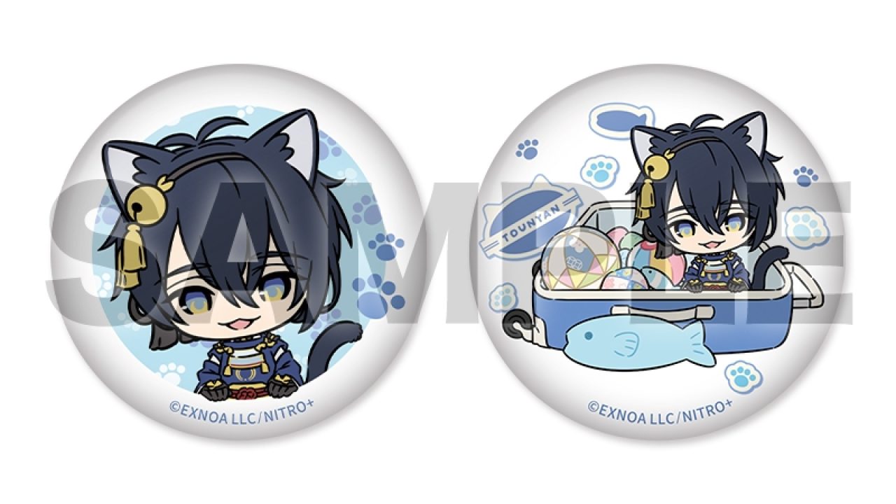 刀剣乱舞ONLINE 刀猫男士 缶バッジセット トラベルver. | j-hobby
