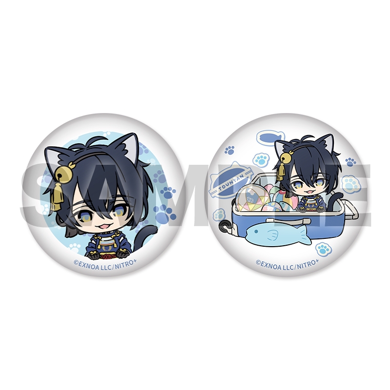 刀剣乱舞ONLINE 刀猫男士 缶バッジセット トラベルver. | j-hobby