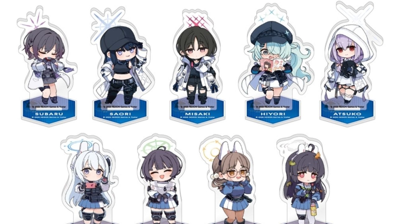 ブルーアーカイブ トレーディングアクリルスタンド 5.5th Anniversary