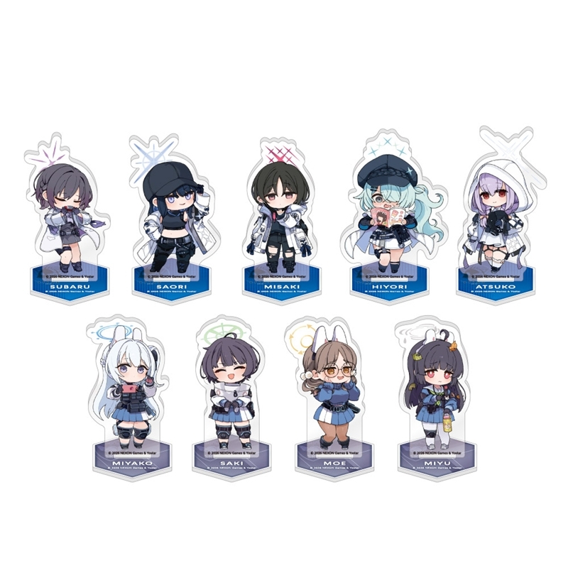 ブルーアーカイブ トレーディングアクリルスタンド 5.5th Anniversary