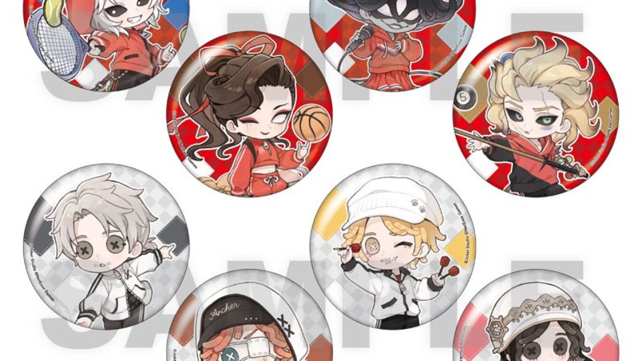 IdentityV 第五人格 トレーディングホログラム缶バッジ ミニキャラver