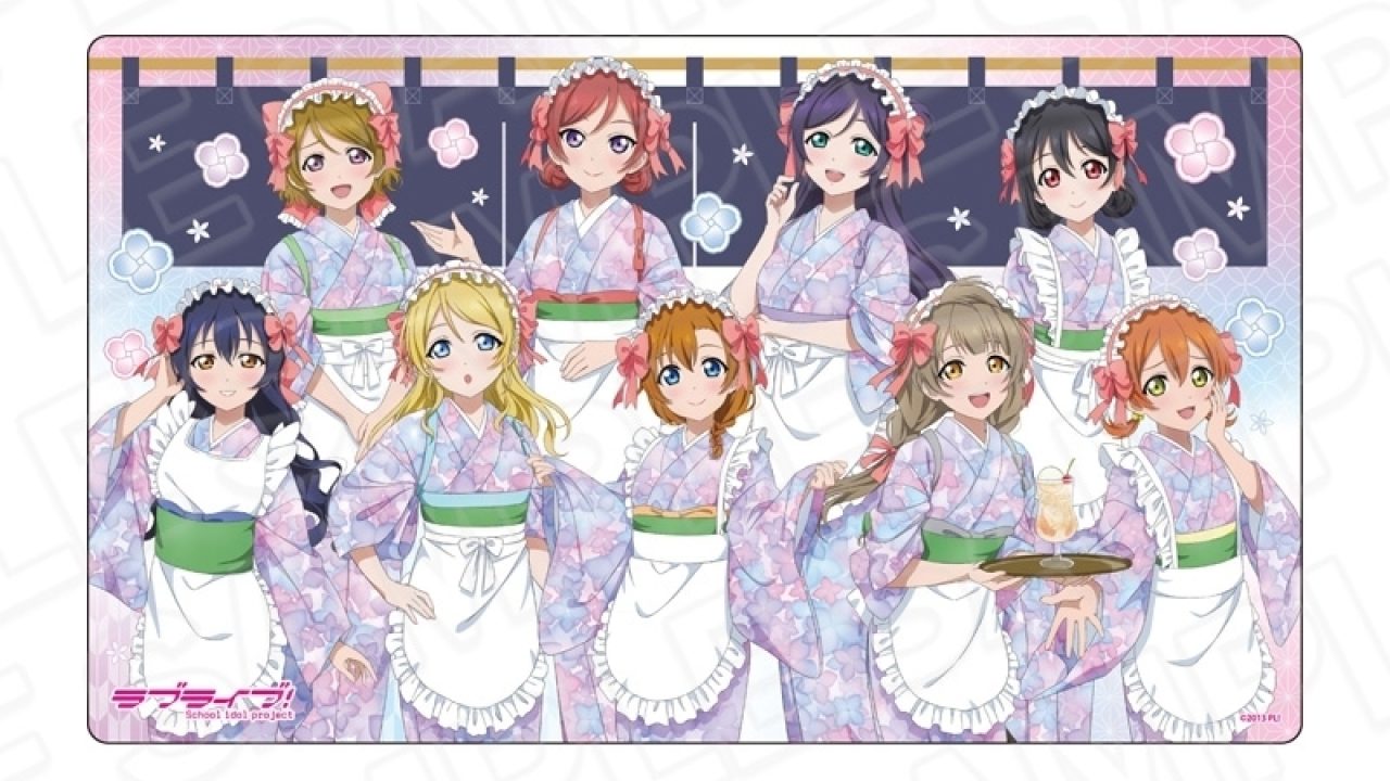 ラブライブ！ ラバーデスクマット 茶寮 ver. | j-hobby Collection