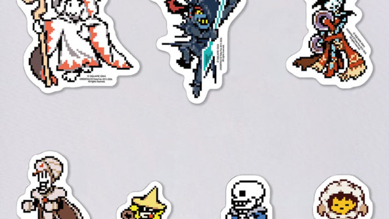 UNDERTALE×FINAL FANTASY ステッカーセット | j-hobby Collection