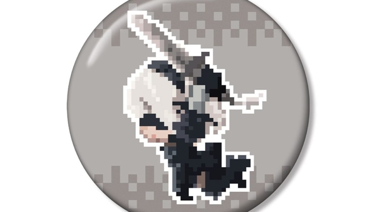 アニメ「NieR:Automata Ver1.1a」 DOT DOT 100mm缶バッジ | j-hobby
