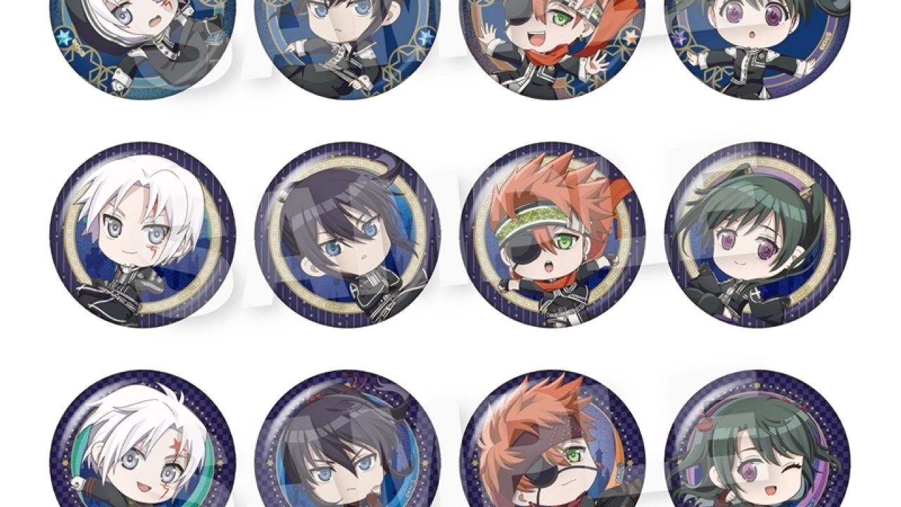 D.Gray-man ロード・キャメロット 缶バッジ 10個セット キャラウム D
