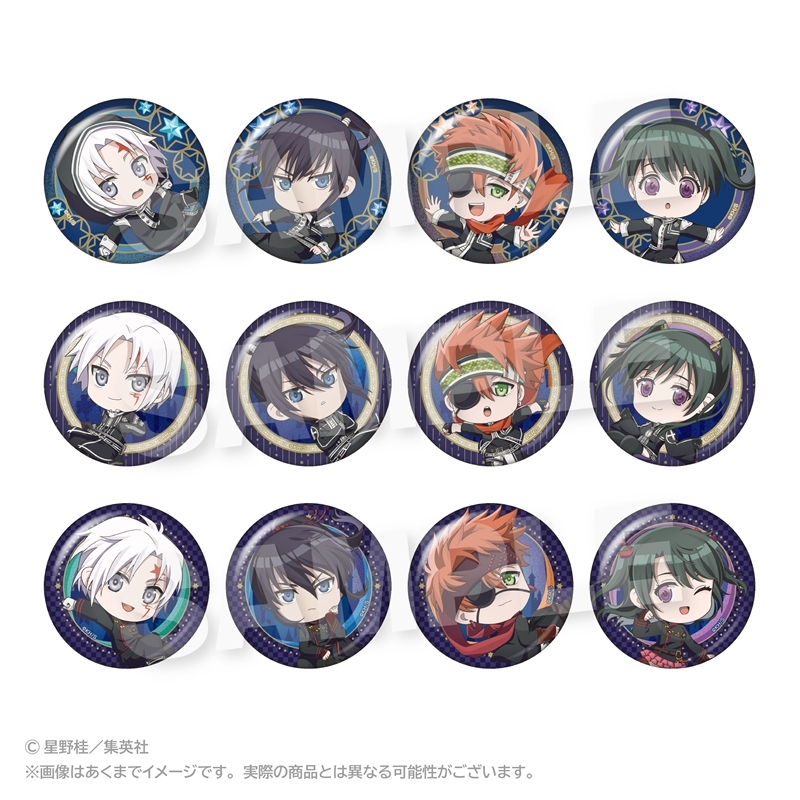 D.Gray-man トレーディング缶バッジ どろっぷver. | j-hobby Collection