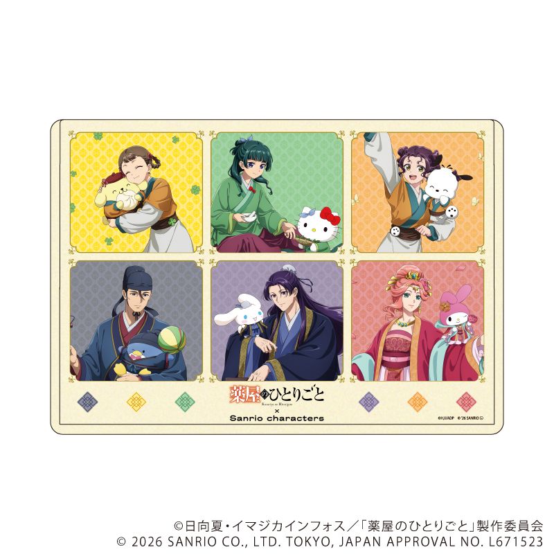 薬屋のひとりごと×サンリオキャラクターズ_キャラクリアケース | j